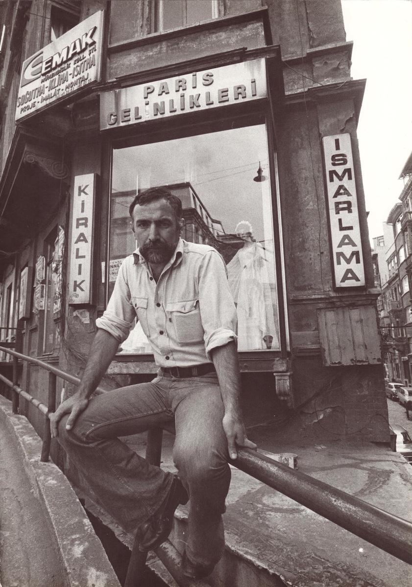 September 2, 1978, Saturday. Mehmet Güleryüz photographed by Ara Güler. © Estate of Mehmet Güleryüz