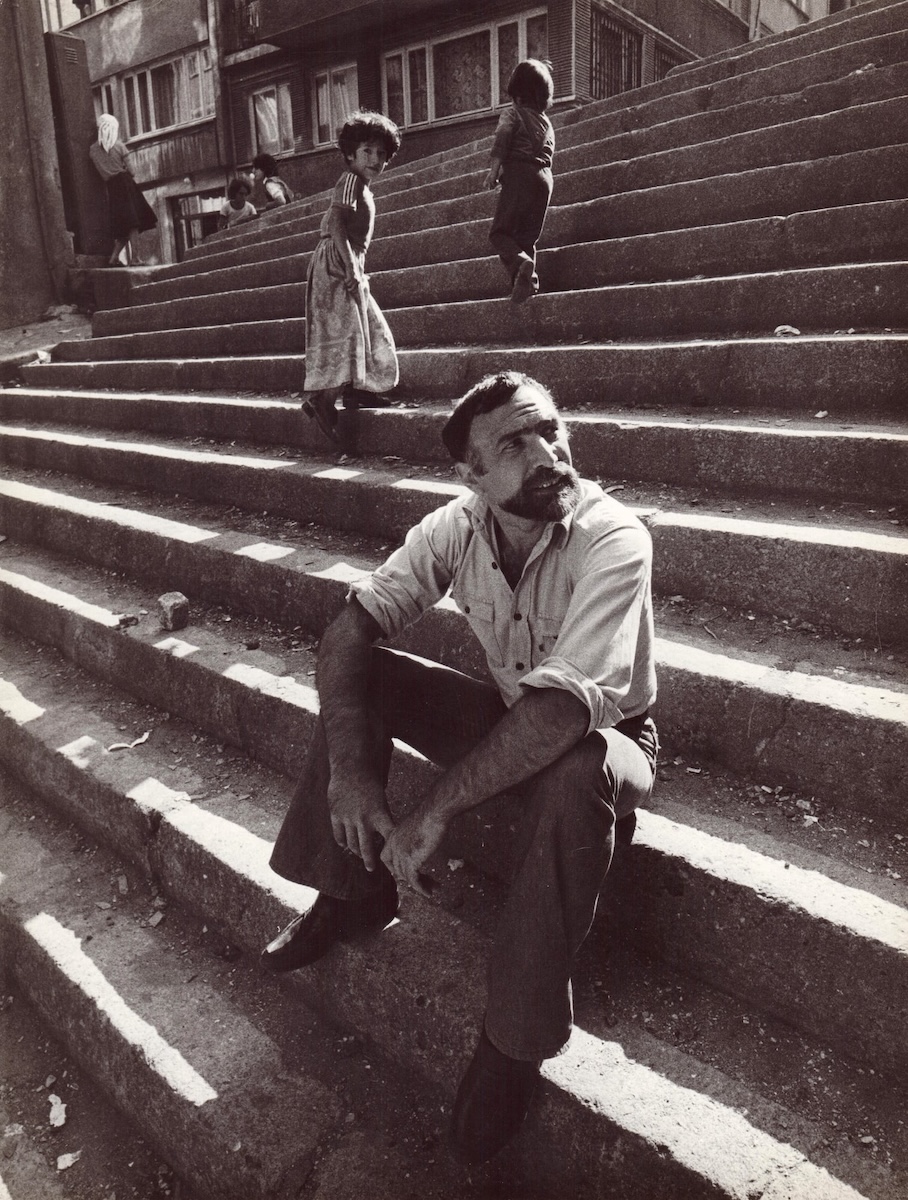 September 2, 1978, Saturday. Mehmet Güleryüz photographed by Ara Güler. © Estate of Mehmet Güleryüz