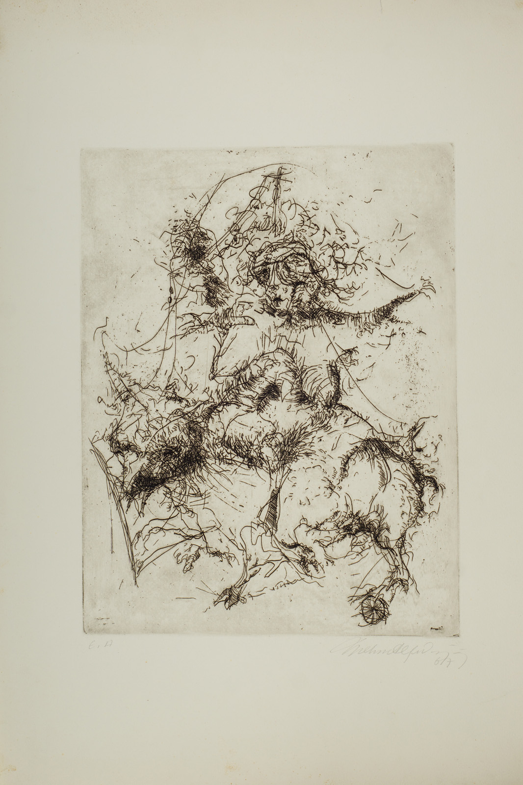 &Untitled E.A&, 1967, Gravür, 31,5 x 24 cm