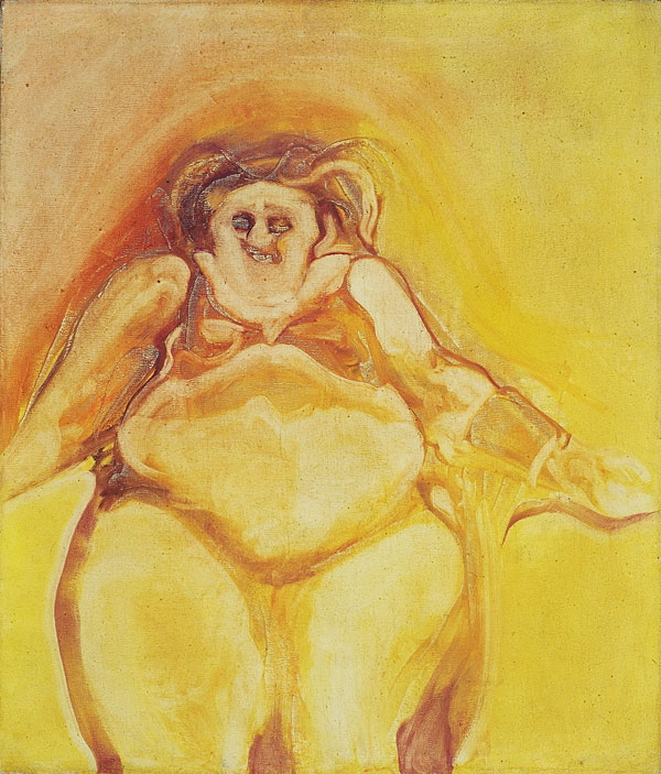 &Woman I&, 1967, Tual üzerine yağlıboya, 70 x 60 cm