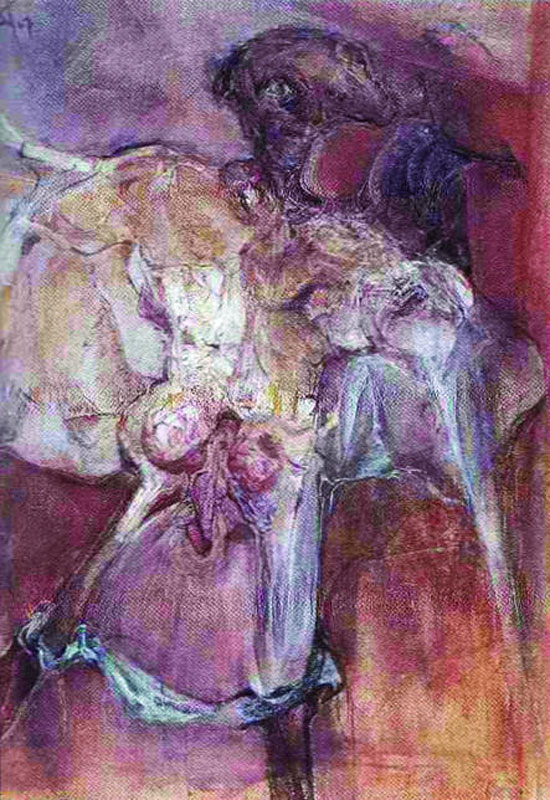 &Horny&, 1967, Tual üzerine yağlıboya, 100 x 70 cm