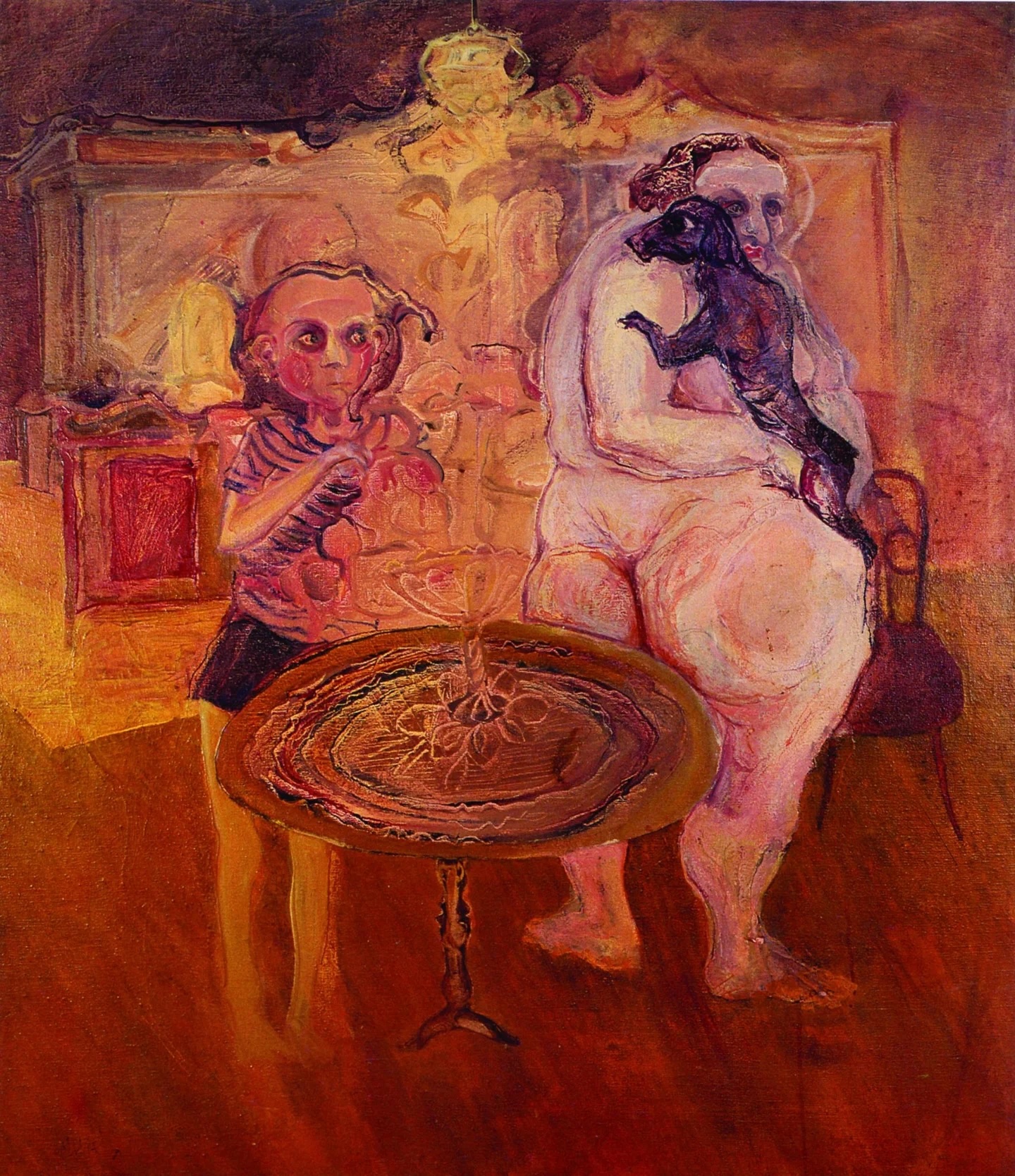 &The Family&, 1968, Tual üzerine yağlıboya, 105 x 92 cm