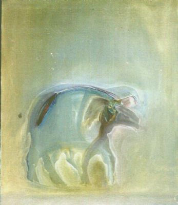 &Elephant&, 1979, Tual üzerine yağlıboya, 89 x 116 cm