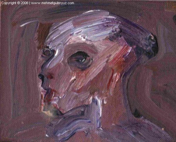 
                  NY, 1982, Acrylic on canvas, 12.5 x 17.5 cm        