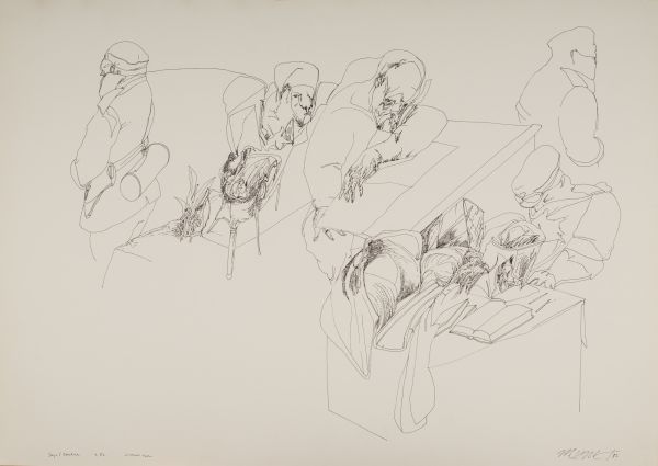 
                  Untitled, 1982, Rotring on paper, 50 x 66 cm        