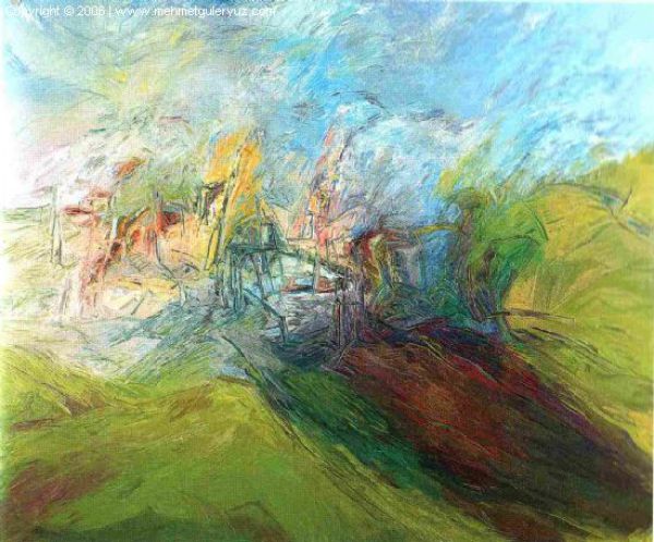 
                  Trash Stories VI, 1993, Oil on canvas, 260 x 300 cm        