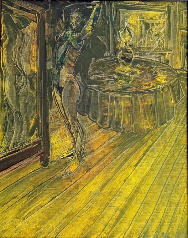 
                  Untitled, 1999, Oil on canvas, 70 x 65 cm        