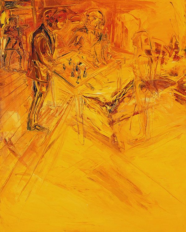 
                  There is A Feeling Inside Me, 2000, Oil on canvas, 160 x 130 cm        