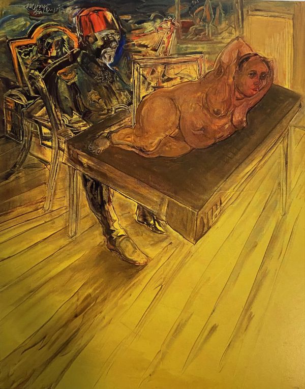 
                  Nude, 2000, Oil on canvas, 160 x 130 cm        